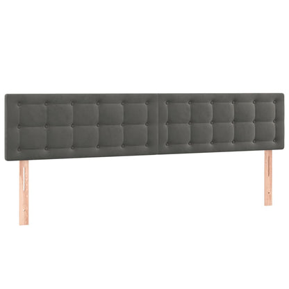 Boxspringbett "Kairo" inkl. Topper in Samt H3/H4