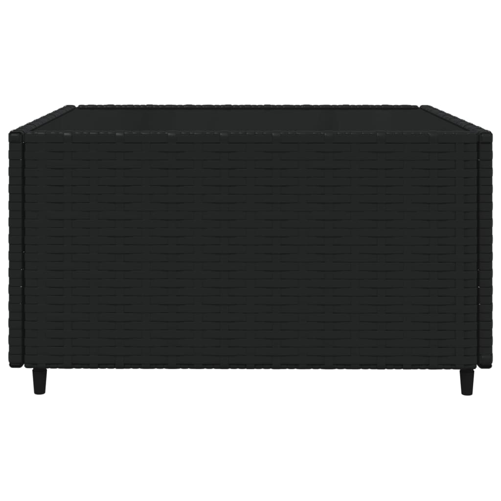 Garten-Lounge-Set "Elisabeth"  mit Kissen in Schwarz